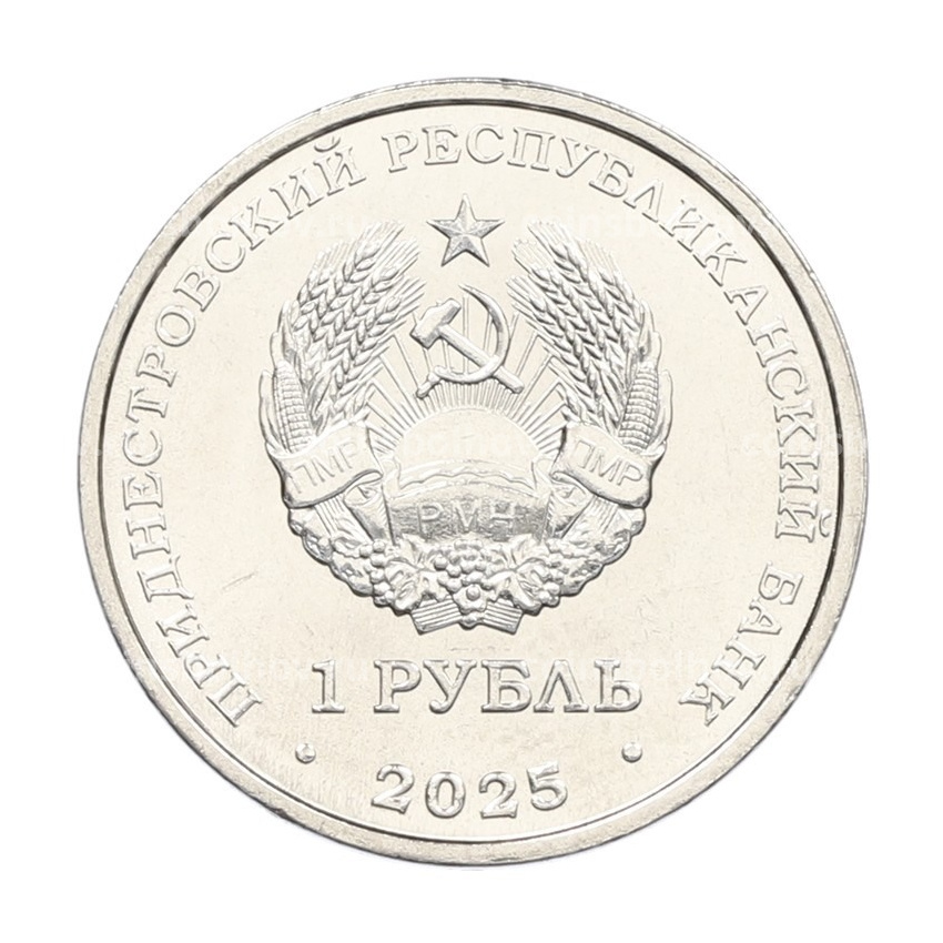 Монета 1 рубль 2025 года Приднестровье «Китайский гороскоп — Год лошади» (вид 2)