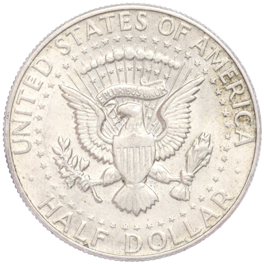Монета 1/2 доллара (50 центов) 1967 года США (вид 2)