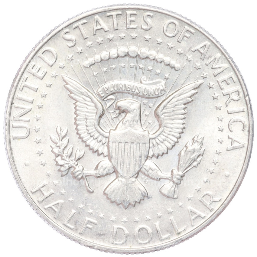 Монета 1/2 доллара (50 центов) 1967 года США (вид 2)