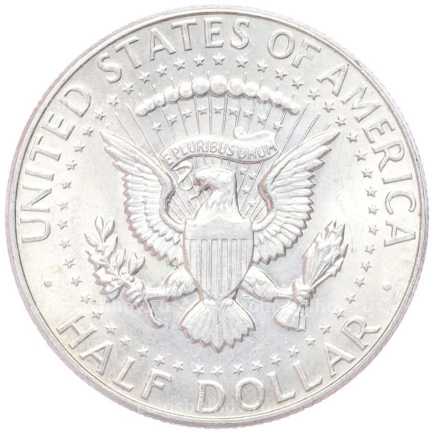Монета 1/2 доллара (50 центов) 1967 года США (вид 2)
