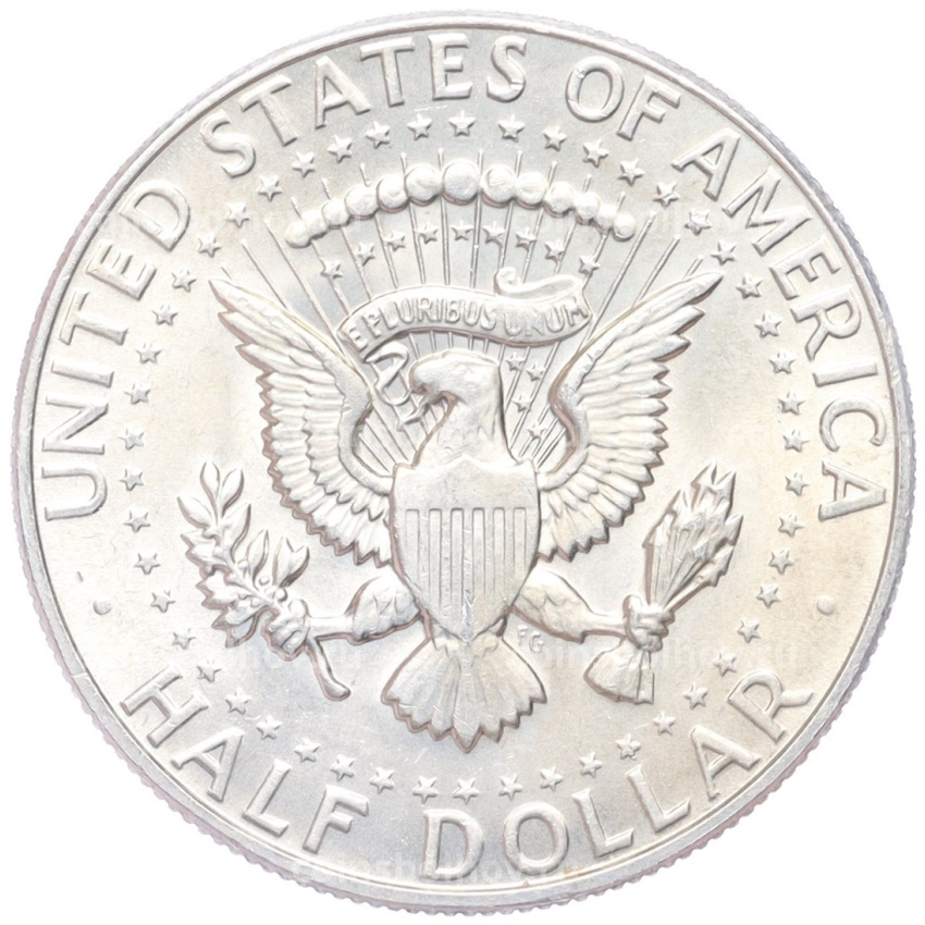 Монета 1/2 доллара (50 центов) 1967 года США (вид 2)