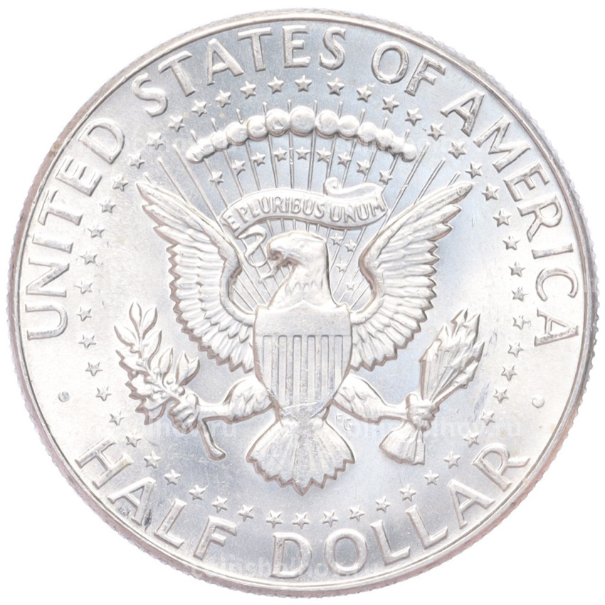 Монета 1/2 доллара (50 центов) 1966 года США (вид 2)