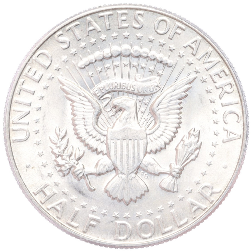 Монета 1/2 доллара (50 центов) 1967 года США (вид 2)