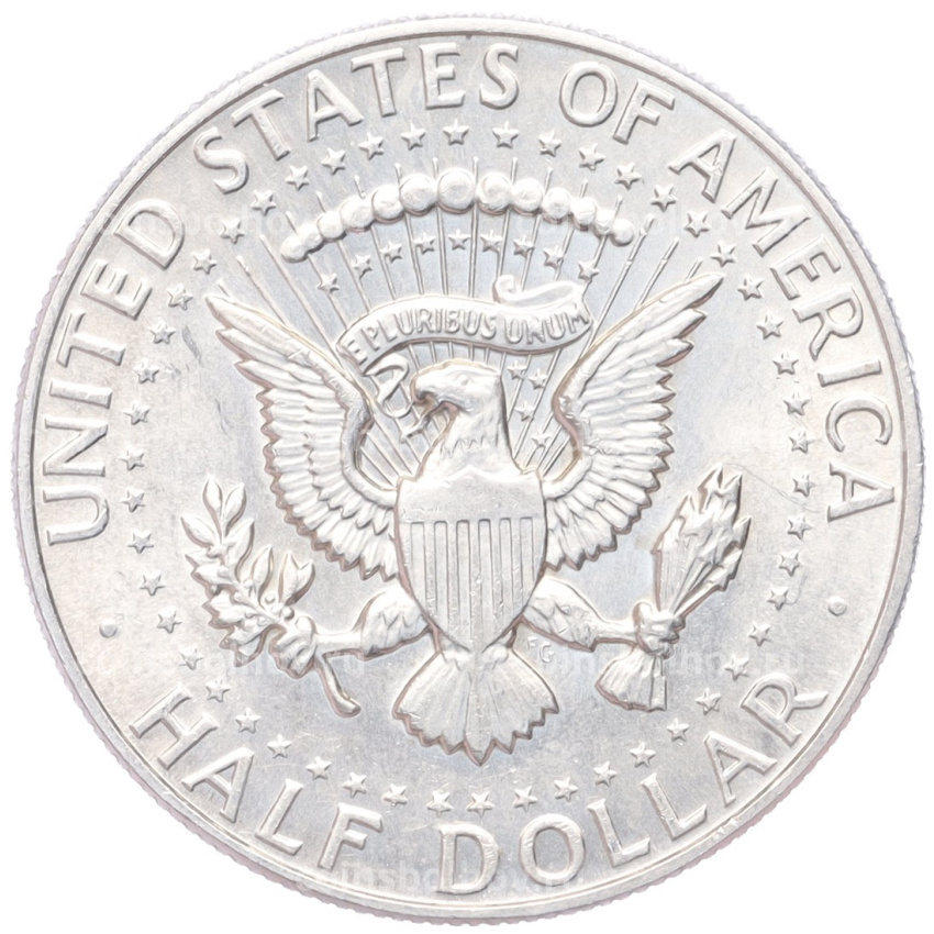 Монета 1/2 доллара (50 центов) 1967 года США (вид 2)