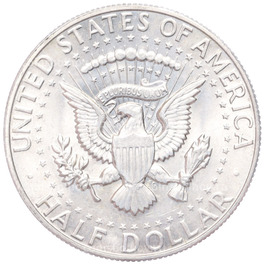 Монета 1/2 доллара (50 центов) 1967 года США (вид 2)