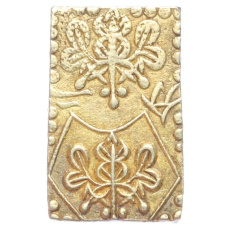 Монета 2 бу 1818-1869 года Япония (реверс)