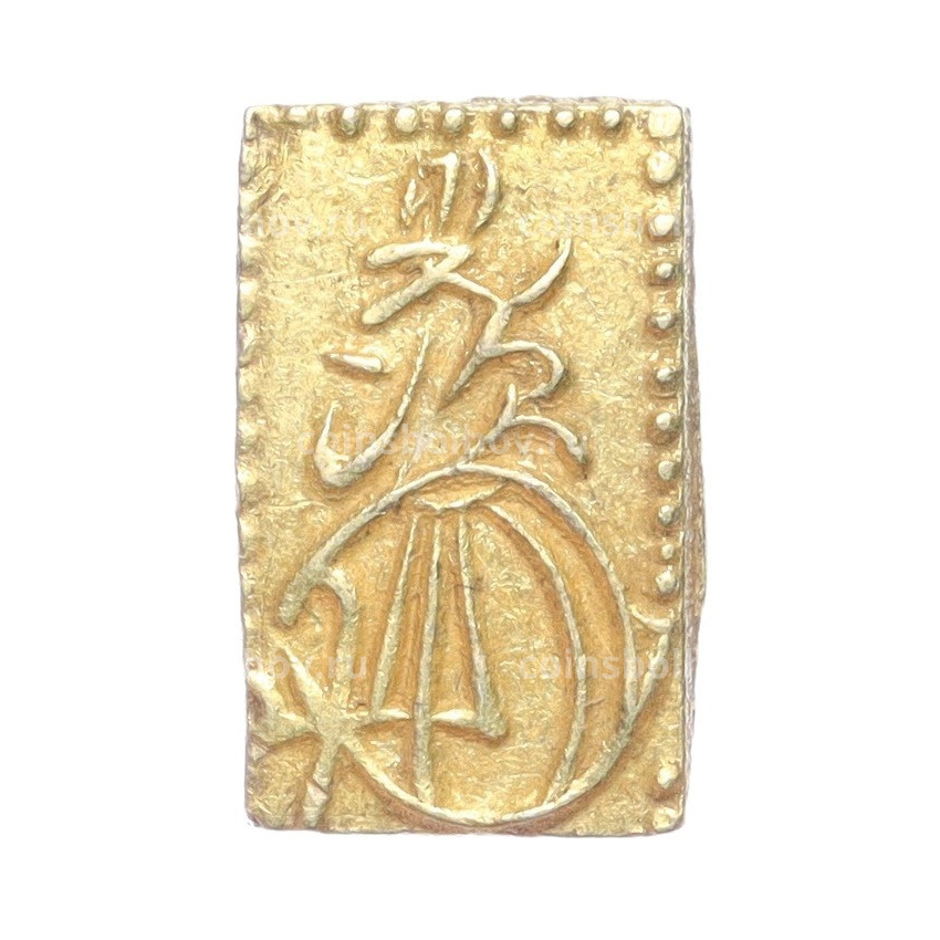 Монета 2 бу 1818-1869 года Япония