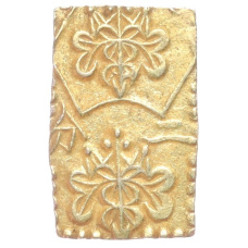 Монета 2 бу 1818-1869 года Япония (реверс)