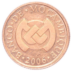 Монета 1 сентаво 2006 года Мозамбик (реверс)