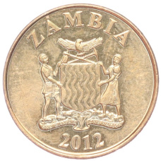 Монета 50 нгве 2012 года Замбия (реверс)