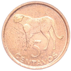 Монета 5 сентаво 2006 года Мозамбик (аверс)