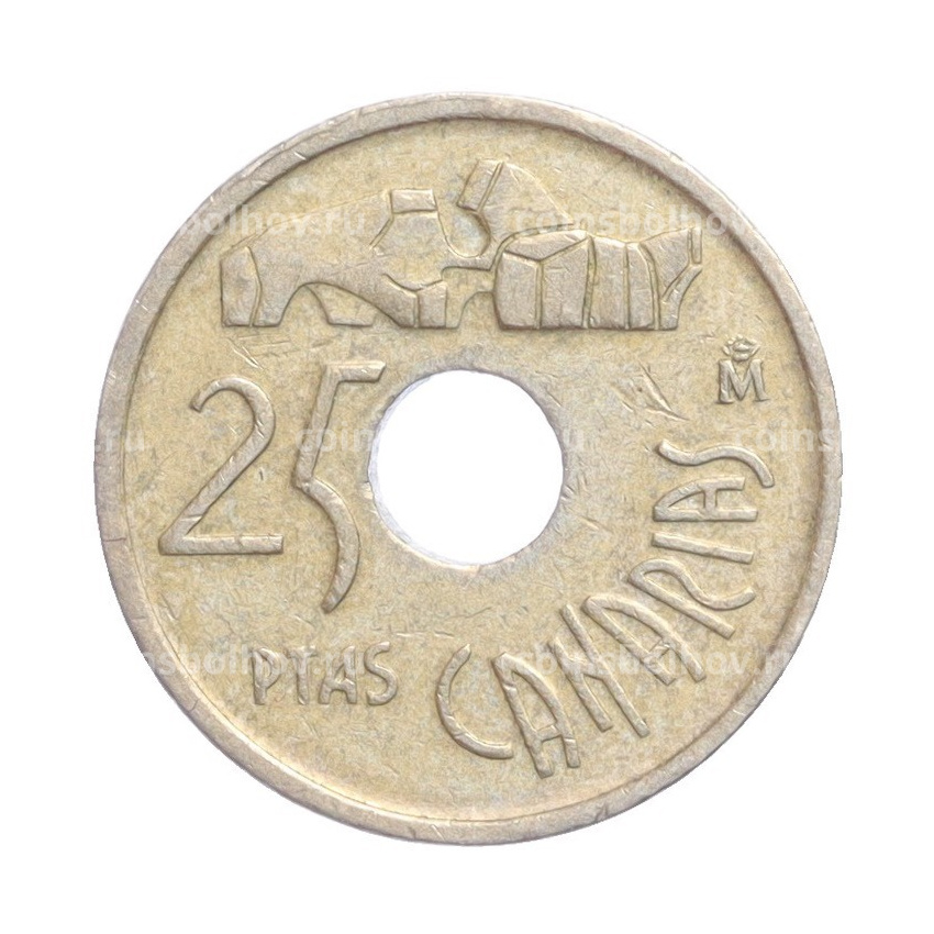 Монета 25 песет 1994 года Испания «Канарские острова»