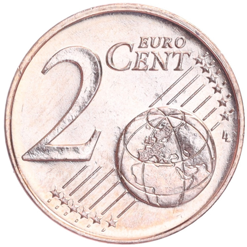 Монета 2 евроцента 2016 года Кипр (вид 2)