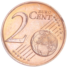 Монета 2 евроцента 2015 года Кипр (реверс)