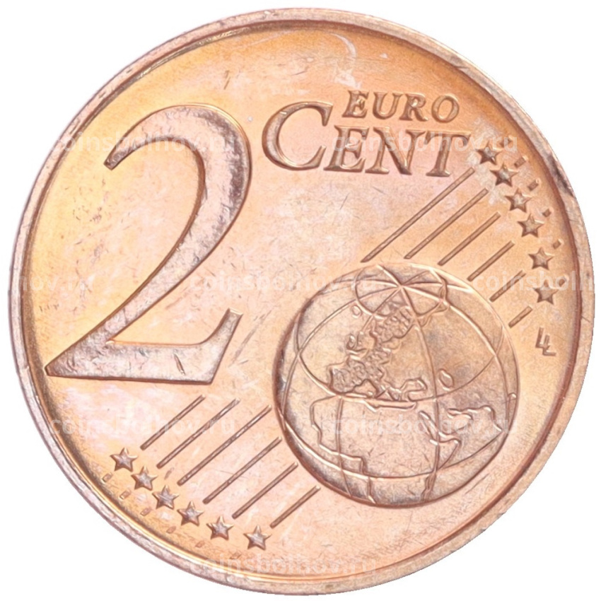 Монета 2 евроцента 2015 года Кипр (вид 2)
