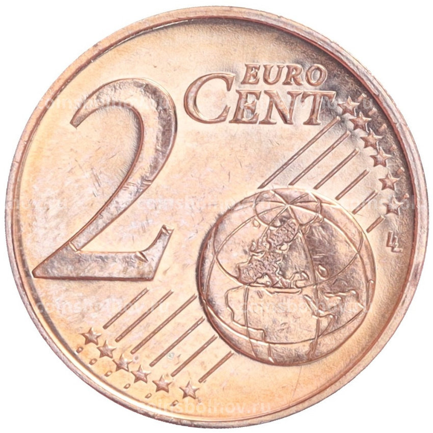 Монета 2 евроцента 2015 года Кипр (вид 2)