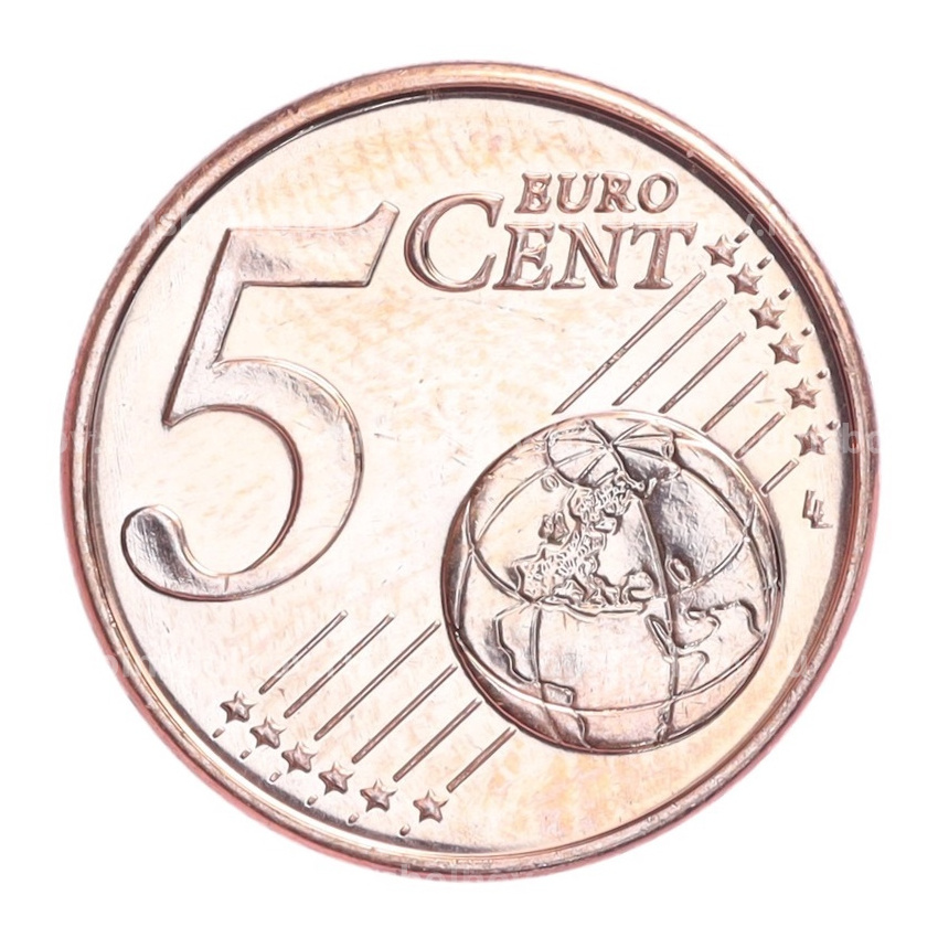 Монета 5 евроцентов 2015 года Кипр (вид 2)