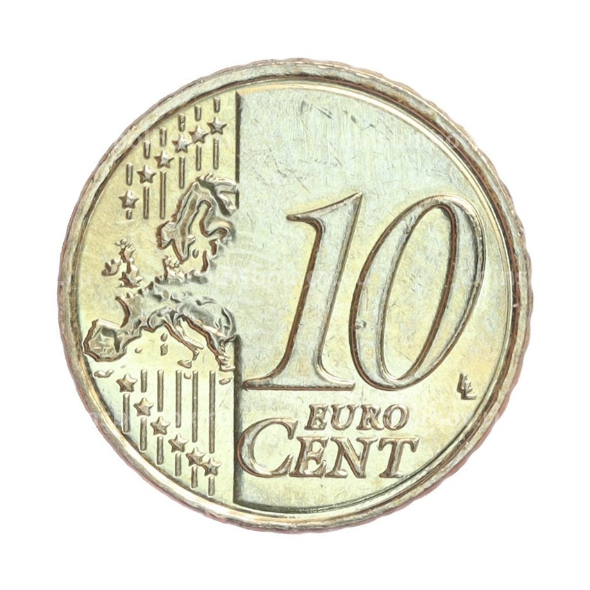 Монета 10 евроцентов 2015 года Кипр (вид 2)