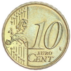 Монета 10 евроцентов 2015 года Кипр (реверс)