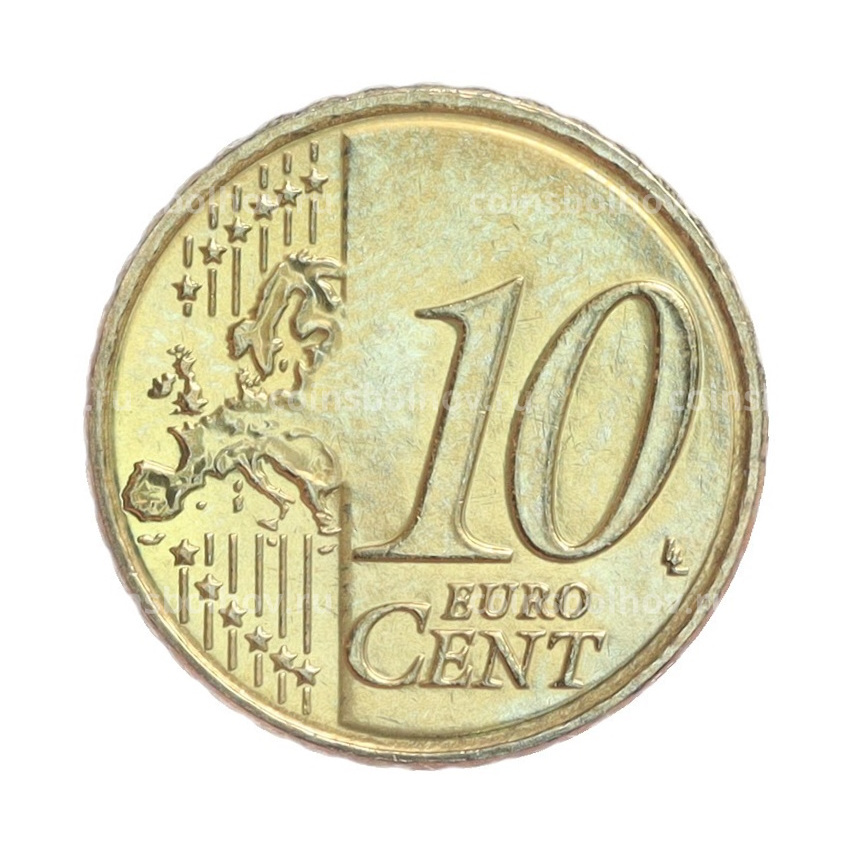Монета 10 евроцентов 2015 года Кипр (вид 2)
