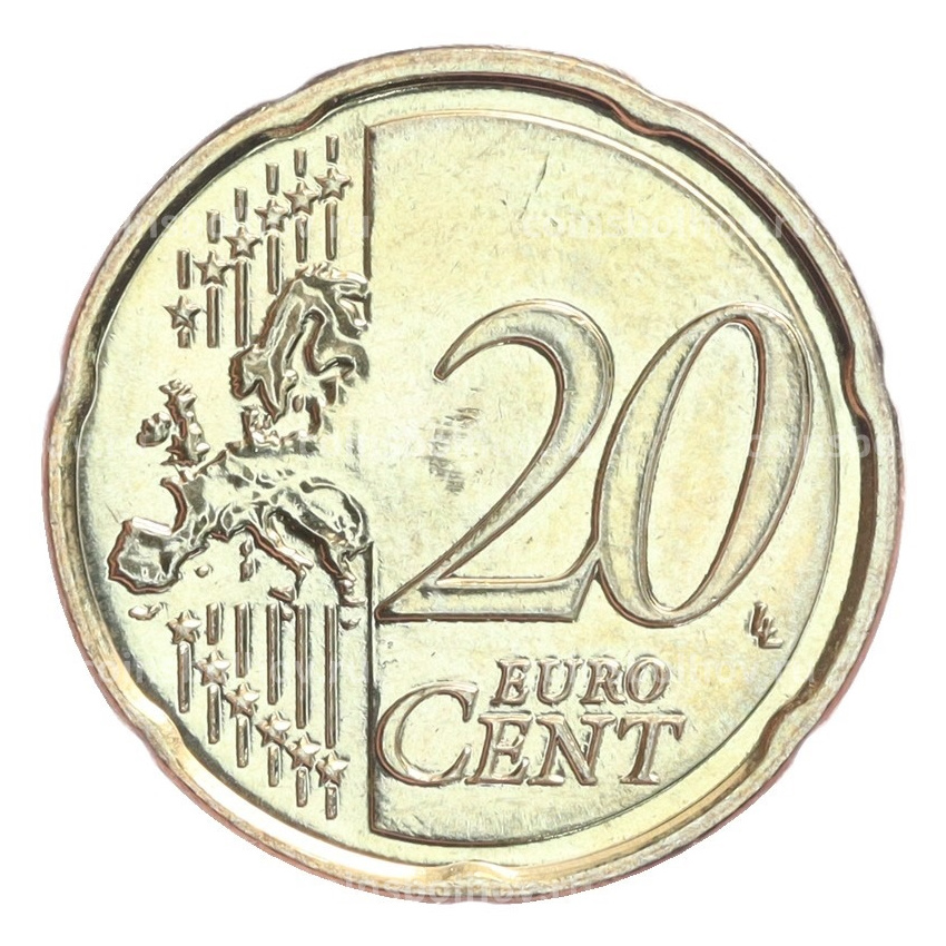 Монета 20 евроцентов 2016 года Кипр (вид 2)