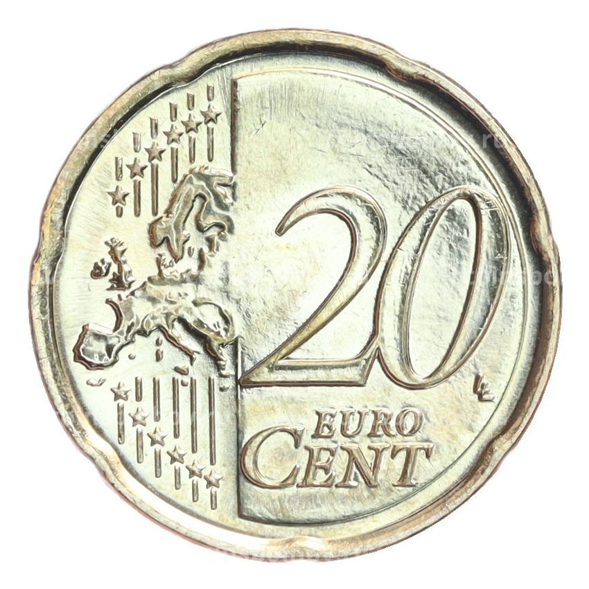 Монета 20 евроцентов 2015 года Кипр (вид 2)