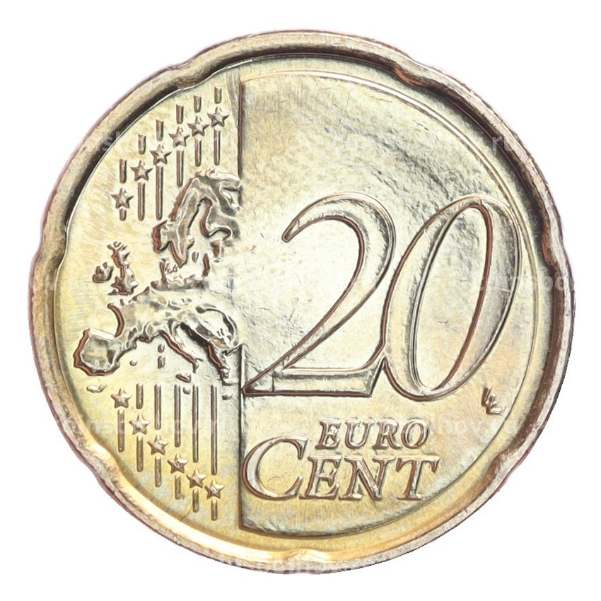 Монета 20 евроцентов 2015 года Кипр (вид 2)