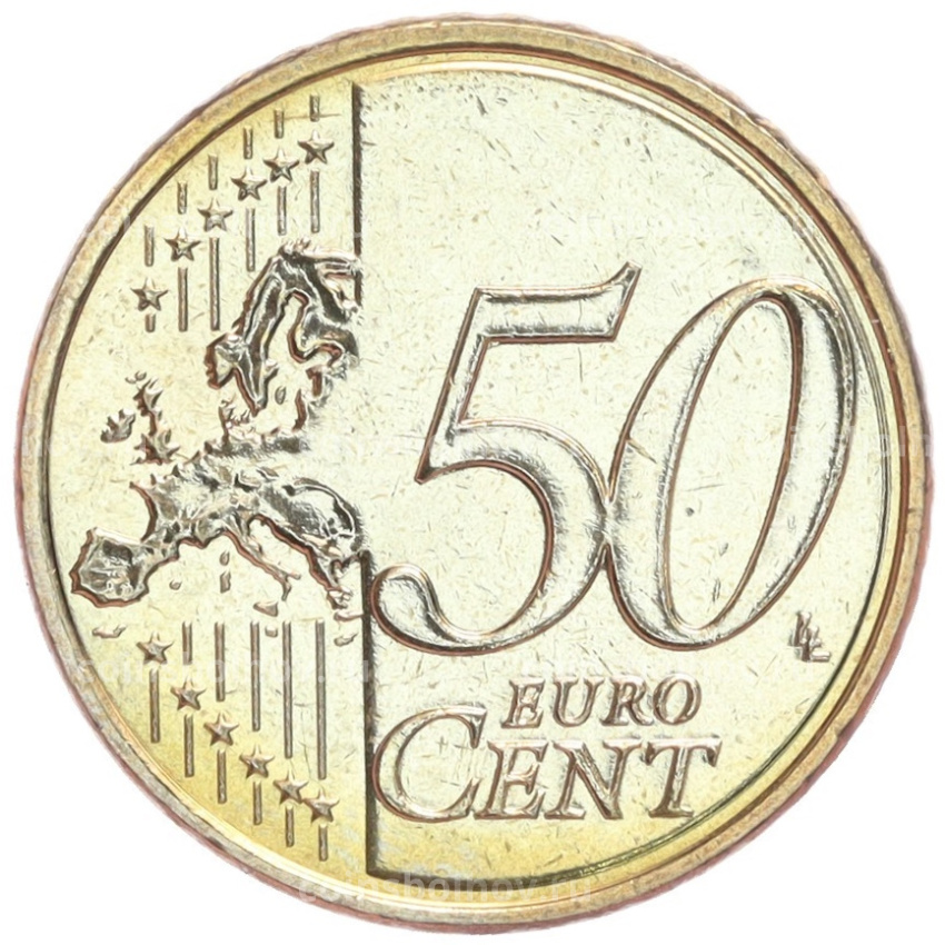 Монета 50 евроцентов 2016 года Кипр (вид 2)