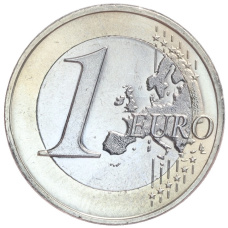 Монета 1 евро 2016 года Кипр (реверс)