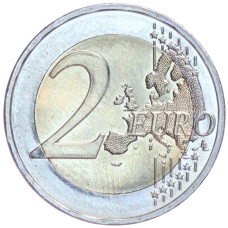 Монета 2 евро 2016 года Кипр (реверс)