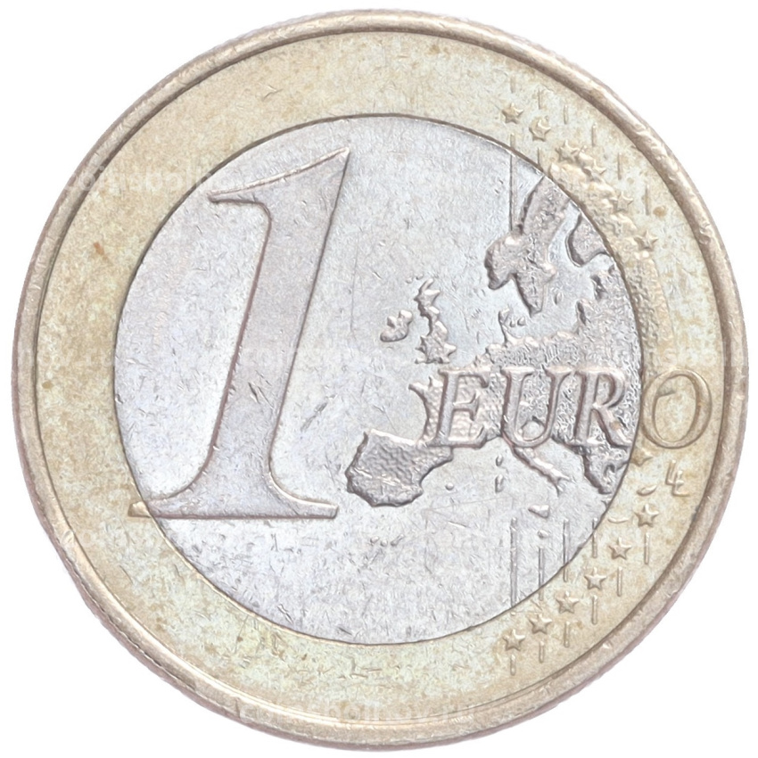 Монета 1 евро 2008 года Испания (вид 2)