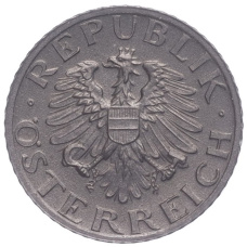 Монета 5 грошей 1981 года Австрия (реверс)