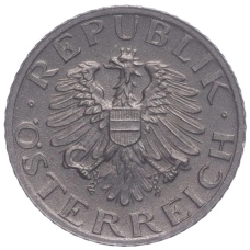 Монета 5 грошей 1981 года Австрия (реверс)