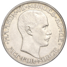 Монета 2 кроны 1915 года Норвегия (реверс)