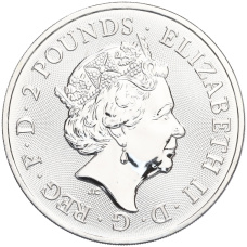 Монета 2 фунта 2022 года Великобритания «Дева Мариан» (реверс)