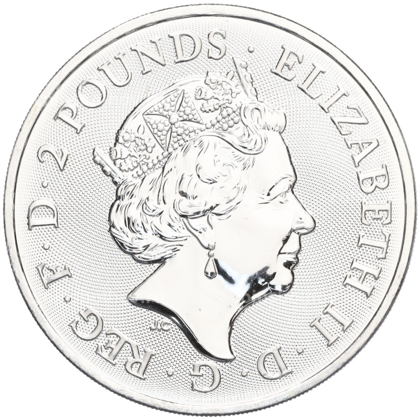 Монета 2 фунта 2022 года Великобритания «Дева Мариан» (вид 2)