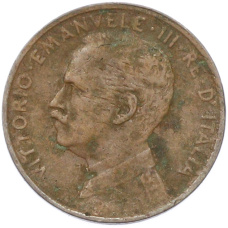 Монета 1 чентезимо 1916 года Италия (реверс)