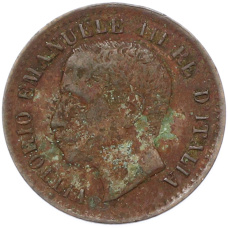 Монета 1 чентезимо 1905 года Италия (реверс)