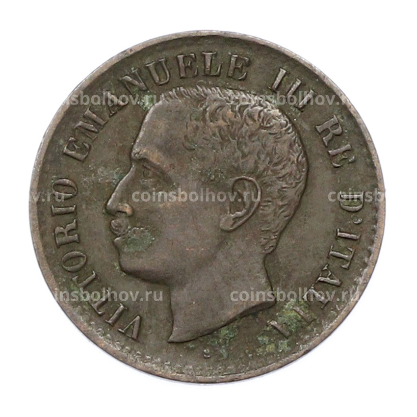 Монета 1 чентезимо 1905 года Италия (вид 2)