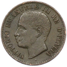 Монета 1 чентезимо 1904 года Италия (реверс)