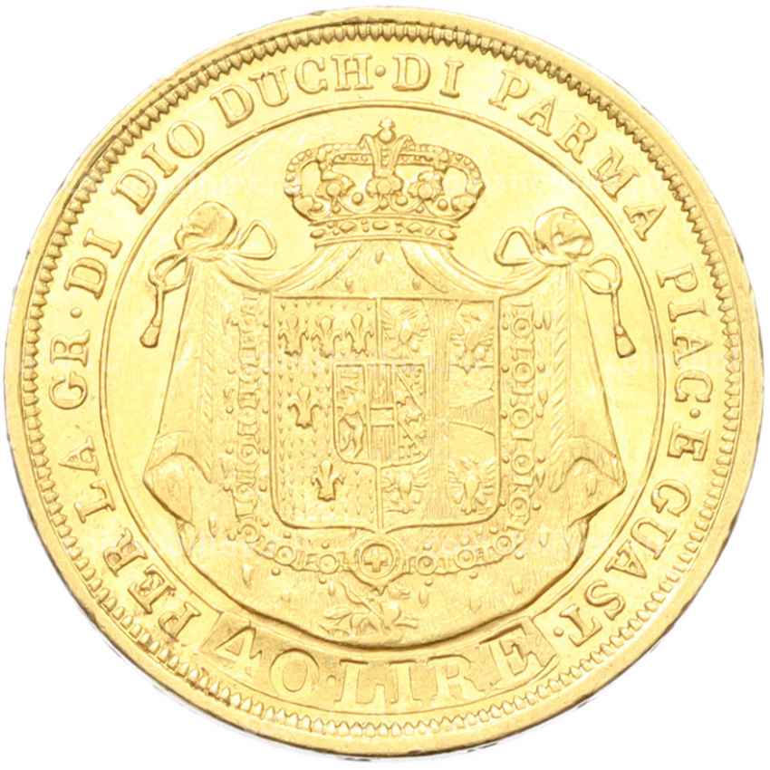 Монета 40 лир 1815 года Парма (вид 2)