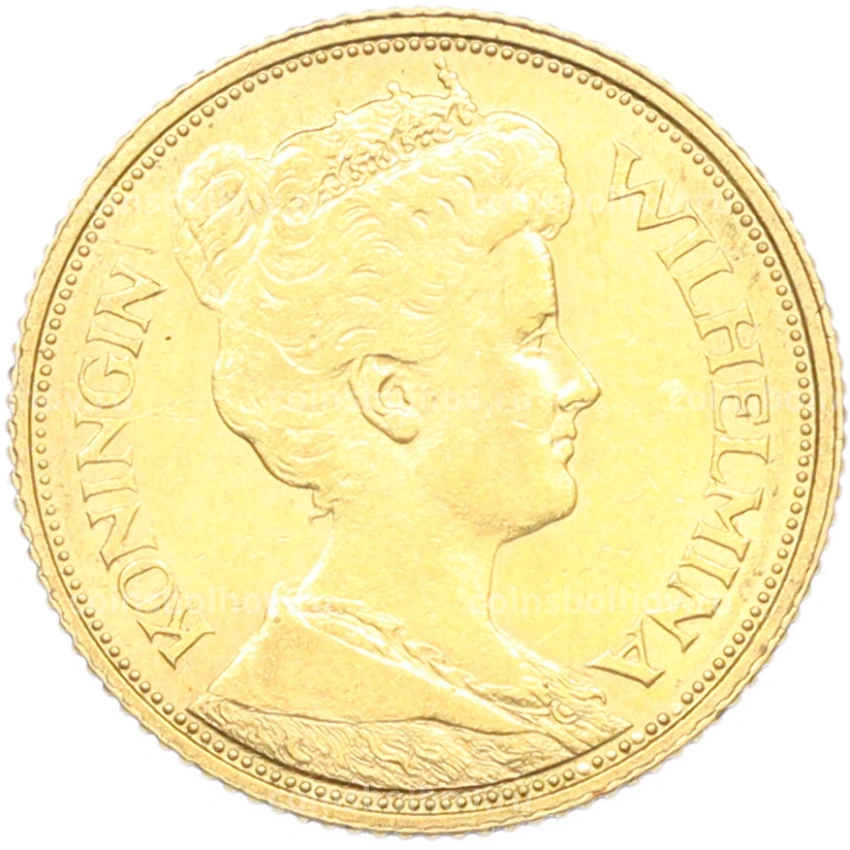 Монета 5 гульденов 1912 года Нидерланды (вид 2)
