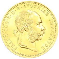 Монета 1 дукат 1915 года Австрия (реверс)