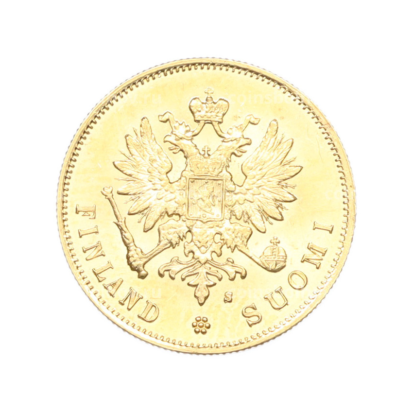 Монета 10 марок 1882 года Русская Финляндия (вид 2)