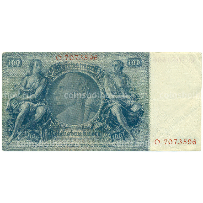 Банкнота 100 рейхсмарок 1935 года Германия (вид 2)