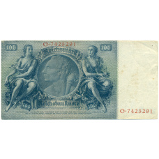 Банкнота 100 рейхсмарок 1935 года Германия (вид 2)