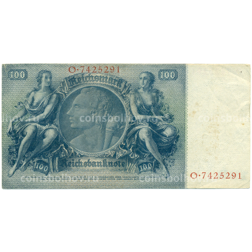 Банкнота 100 рейхсмарок 1935 года Германия (вид 2)