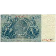 Банкнота 100 рейхсмарок 1935 года Германия (вид 2)