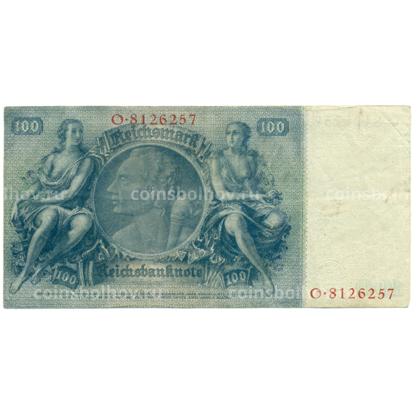 Банкнота 100 рейхсмарок 1935 года Германия (вид 2)