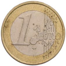 Монета 1 евро 1999 года Франция (реверс)